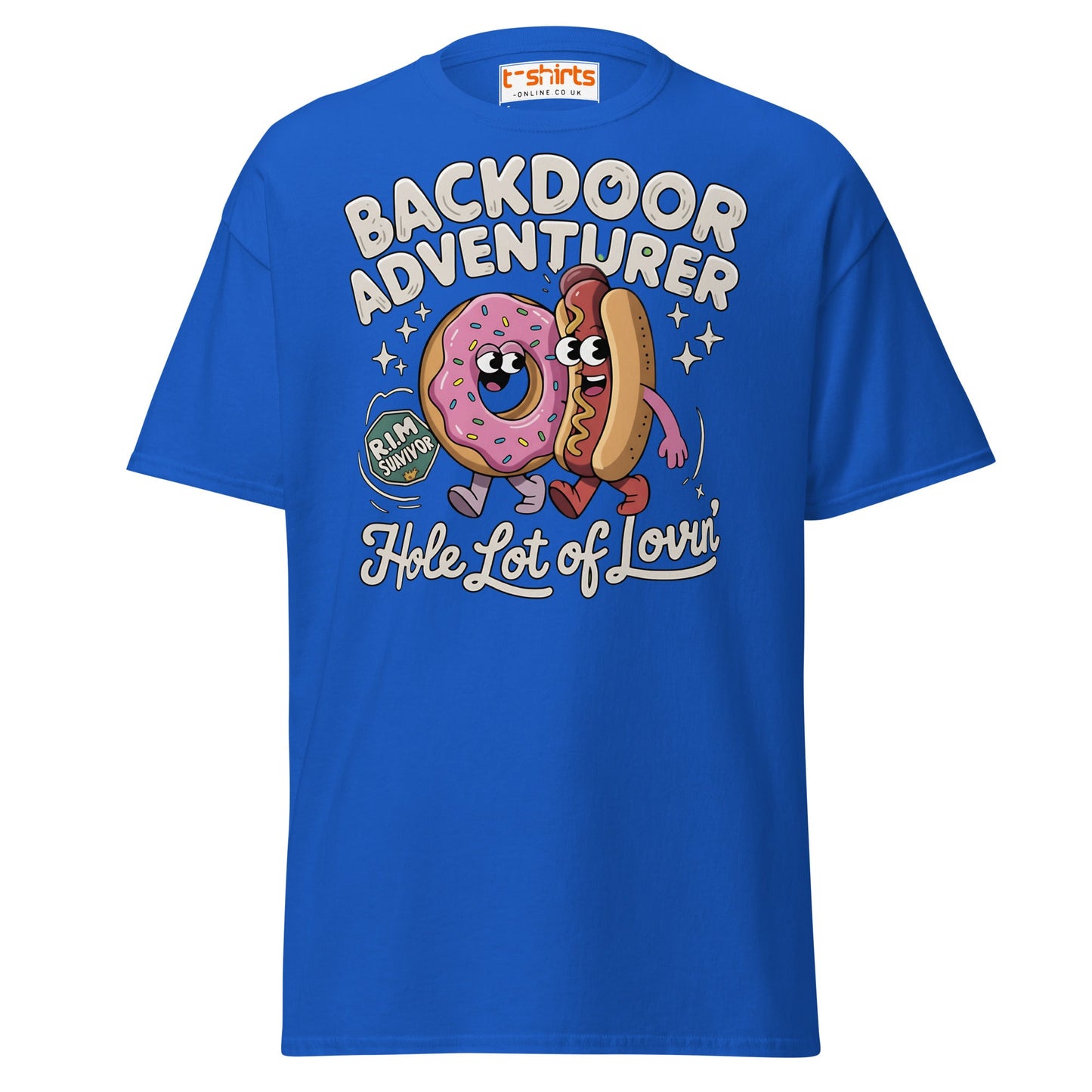 Backdoor Adventurer T-Shirt - Royal - T-Shirts Online