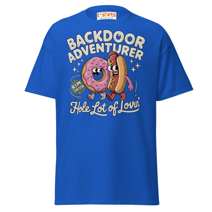 Backdoor Adventurer T-Shirt - Royal - T-Shirts Online