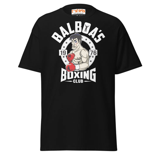 Balboa’s Boxing Club T-Shirt - Black - T-Shirts Online