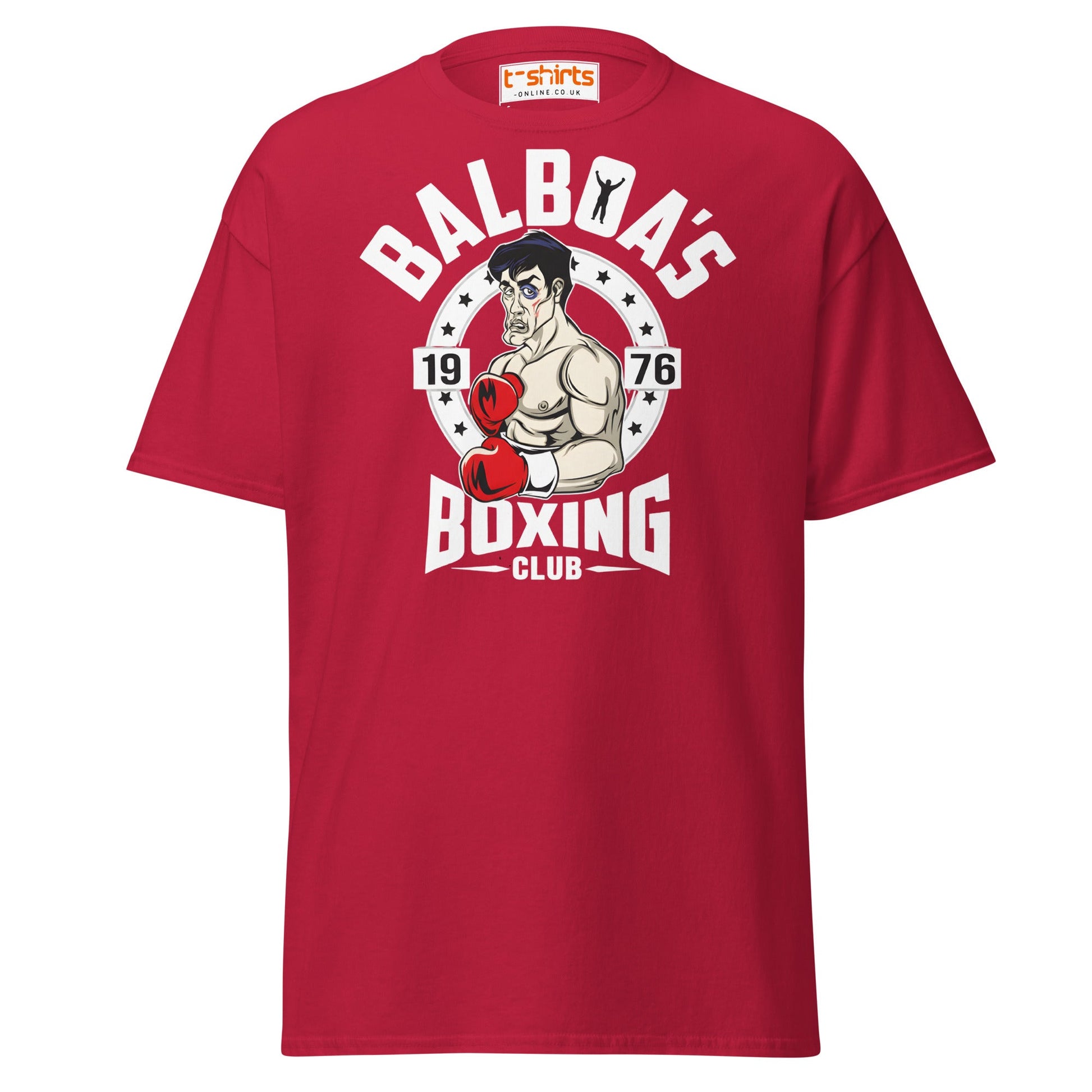 Balboa’s Boxing Club T-Shirt - Cardinal - T-Shirts Online