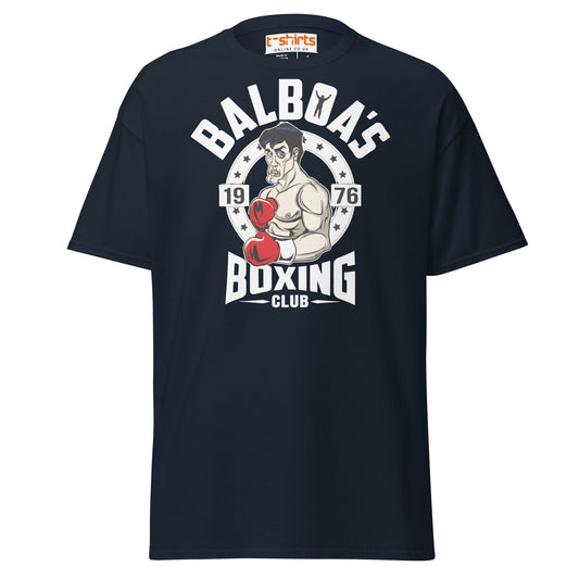 Balboa’s Boxing Club T-Shirt - Navy - T-Shirts Online