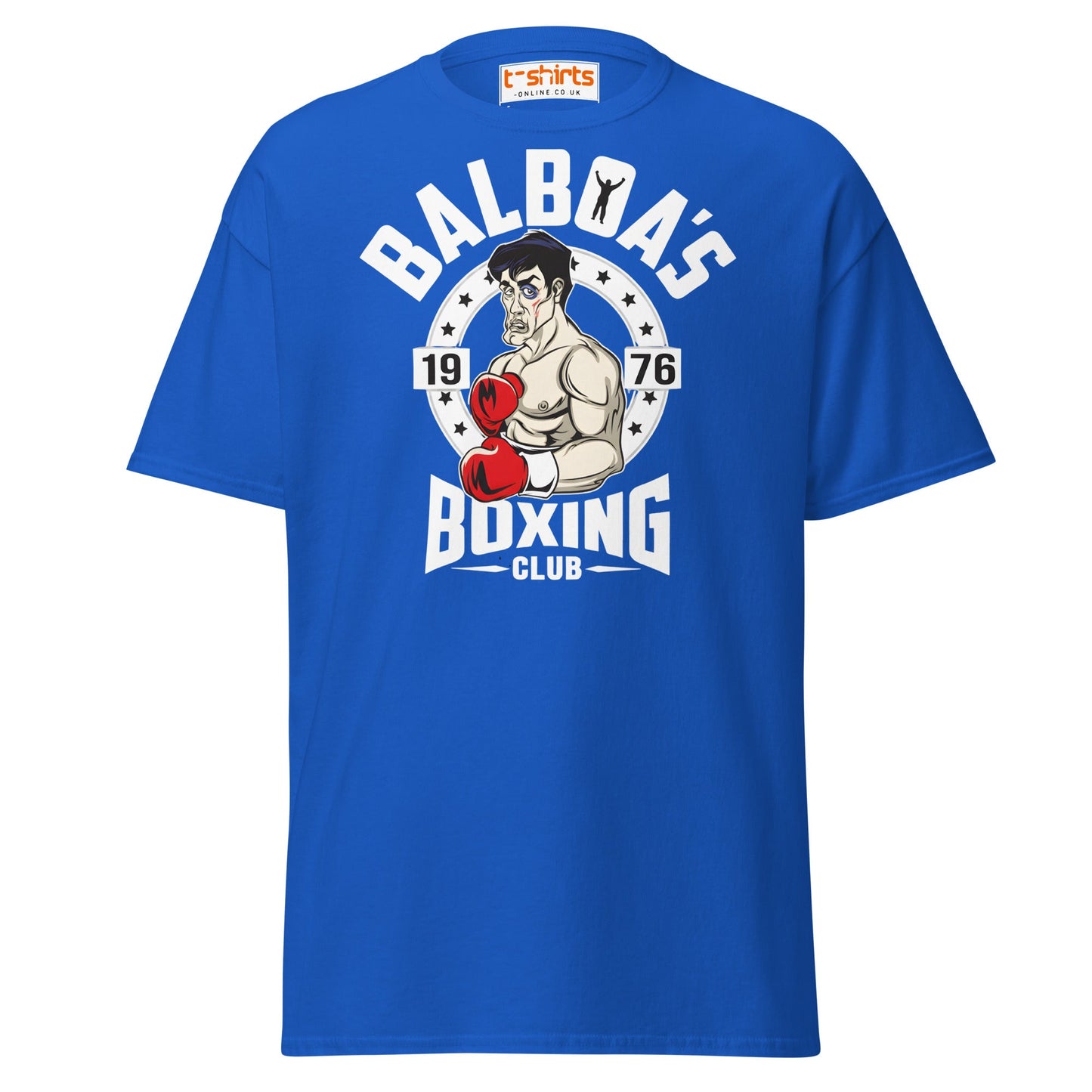 Balboa’s Boxing Club T-Shirt - Royal - T-Shirts Online