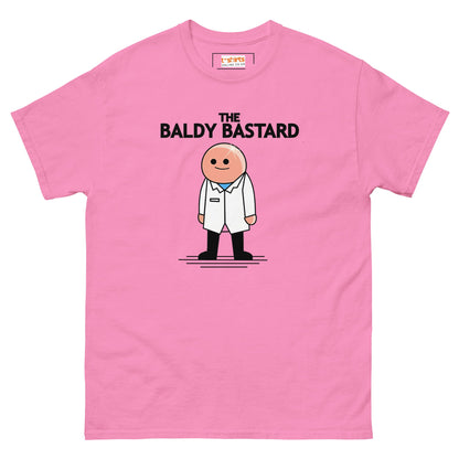 Baldy B#stard T-Shirt | Funny Mr Men Shirt - Azalea - T-Shirts Online