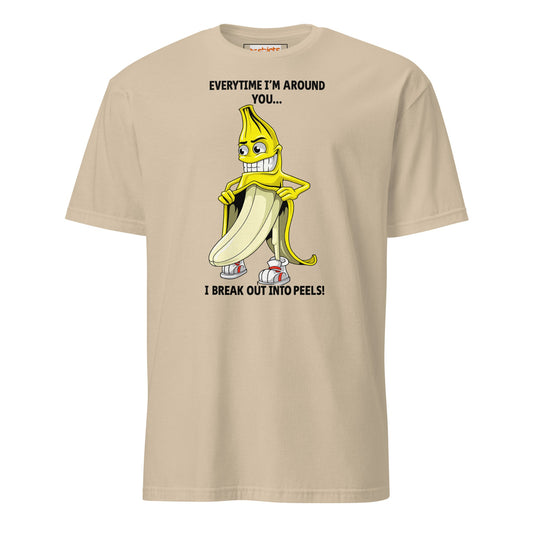 Banana Peels T-Shirt | Funny Tee - Sand - T-Shirts Online