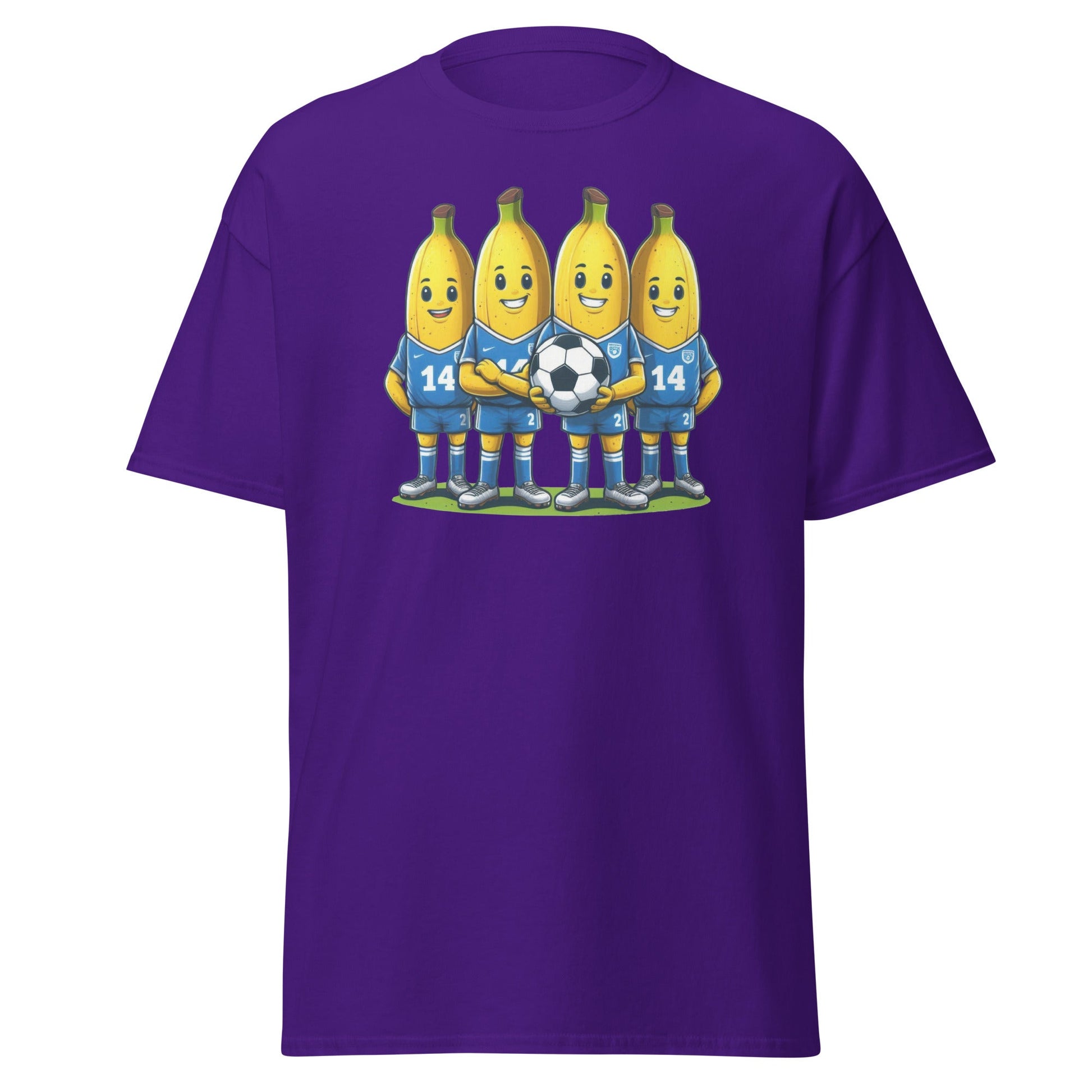 Banana Soccer | Football T-Shirt - Purple - T-Shirts Online