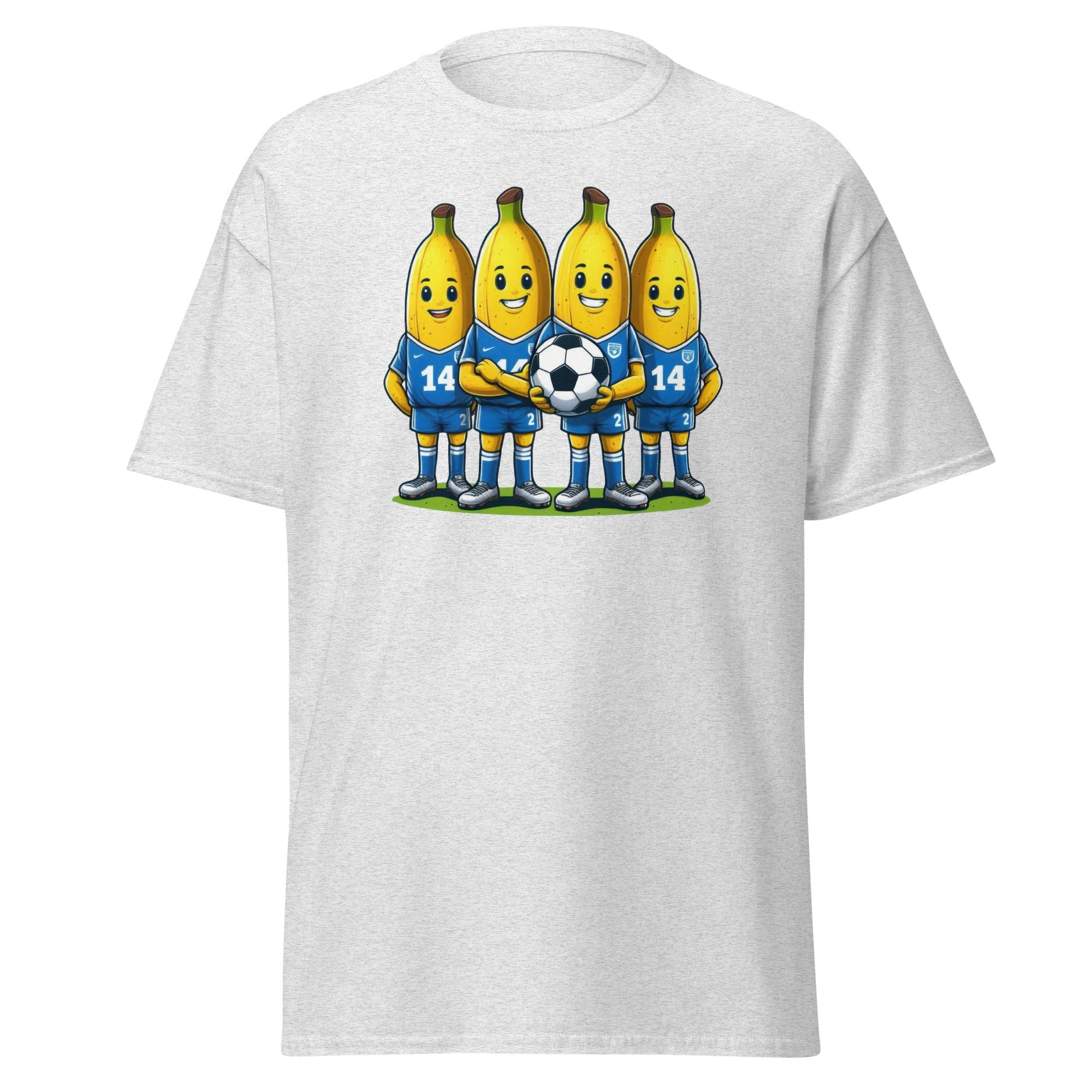 Banana Soccer | Football T-Shirt - Ash - T-Shirts Online