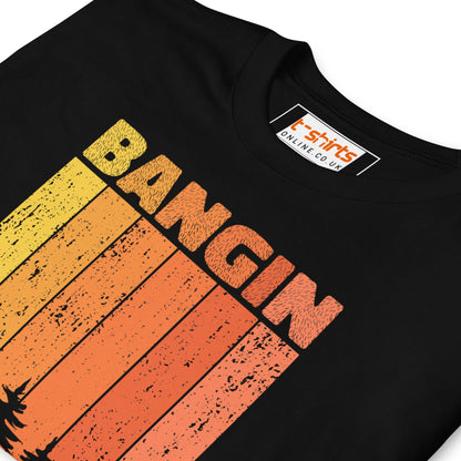 Bangin Chains Disc Golf T-Shirt - Black - T-Shirts Online