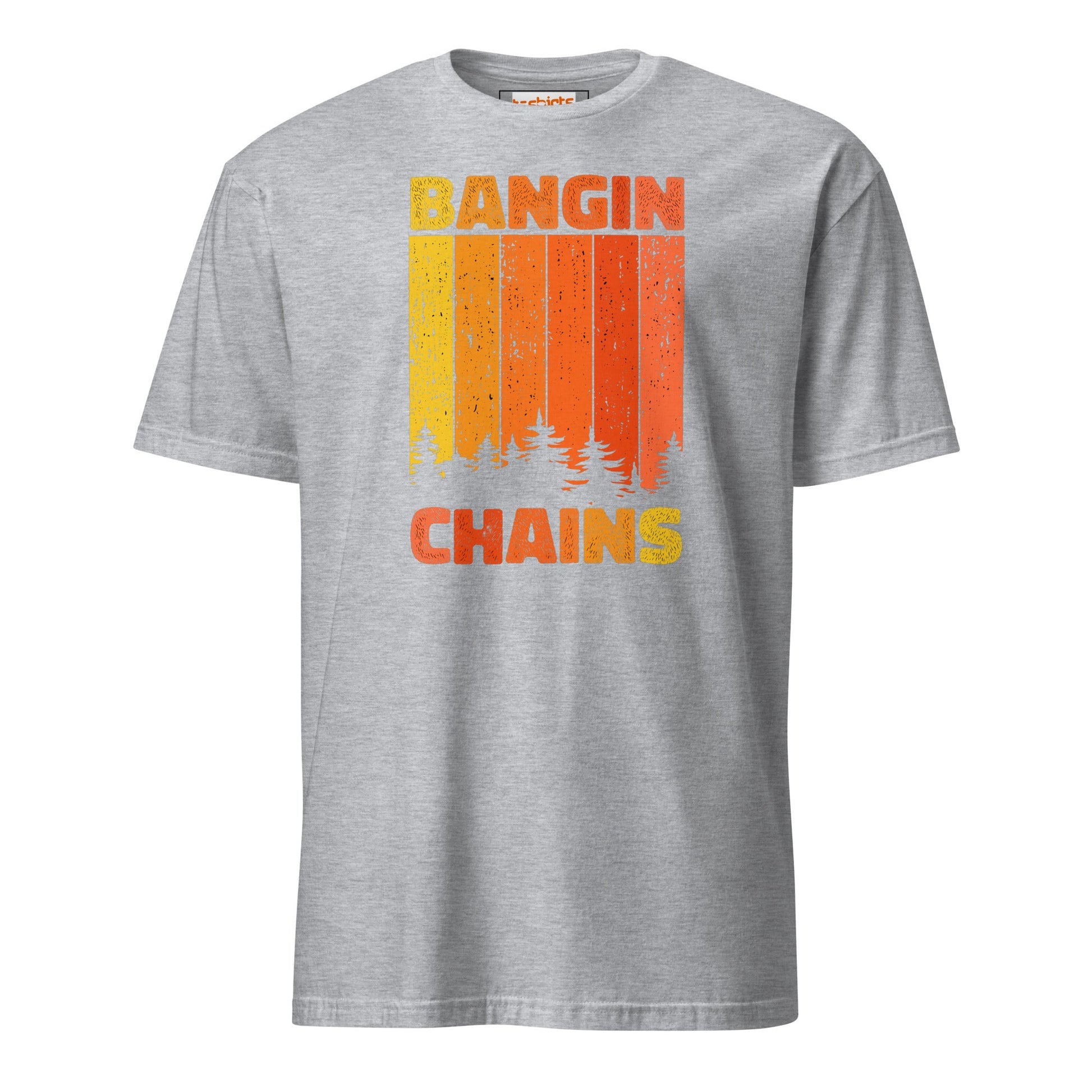 Bangin Chains Disc Golf T-Shirt - Sport Grey - T-Shirts Online