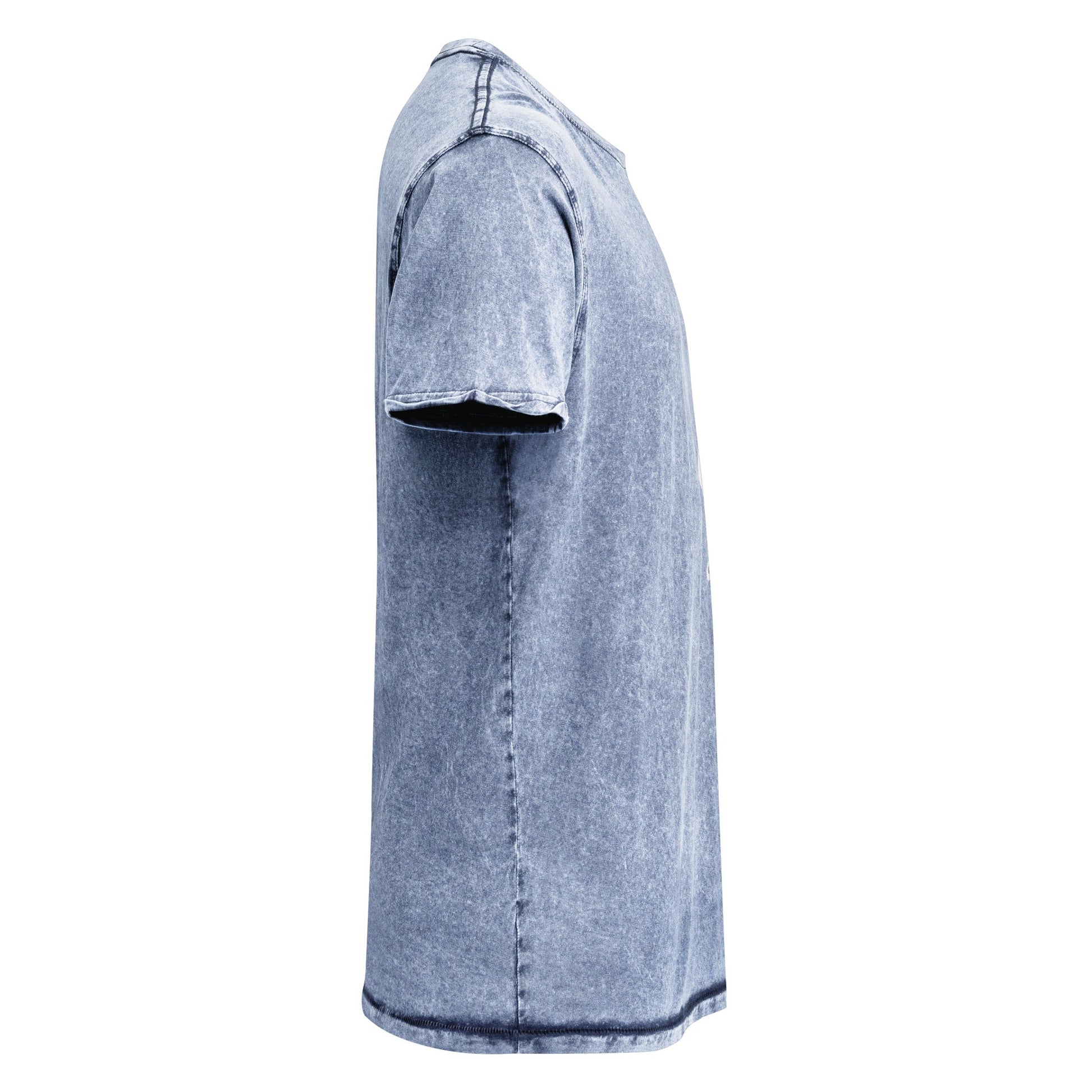 Banksy Bomb T-Shirt | Men's Denim Banksy Tee - Denim Blue - T-Shirts Online