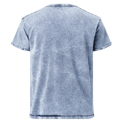 Banksy Bomb T-Shirt | Men's Denim Banksy Tee - Denim Blue - T-Shirts Online