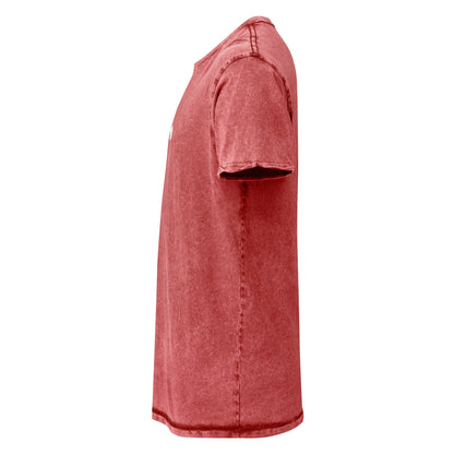 Banksy Bomb T-Shirt | Men's Denim Banksy Tee - Garnet Red - T-Shirts Online
