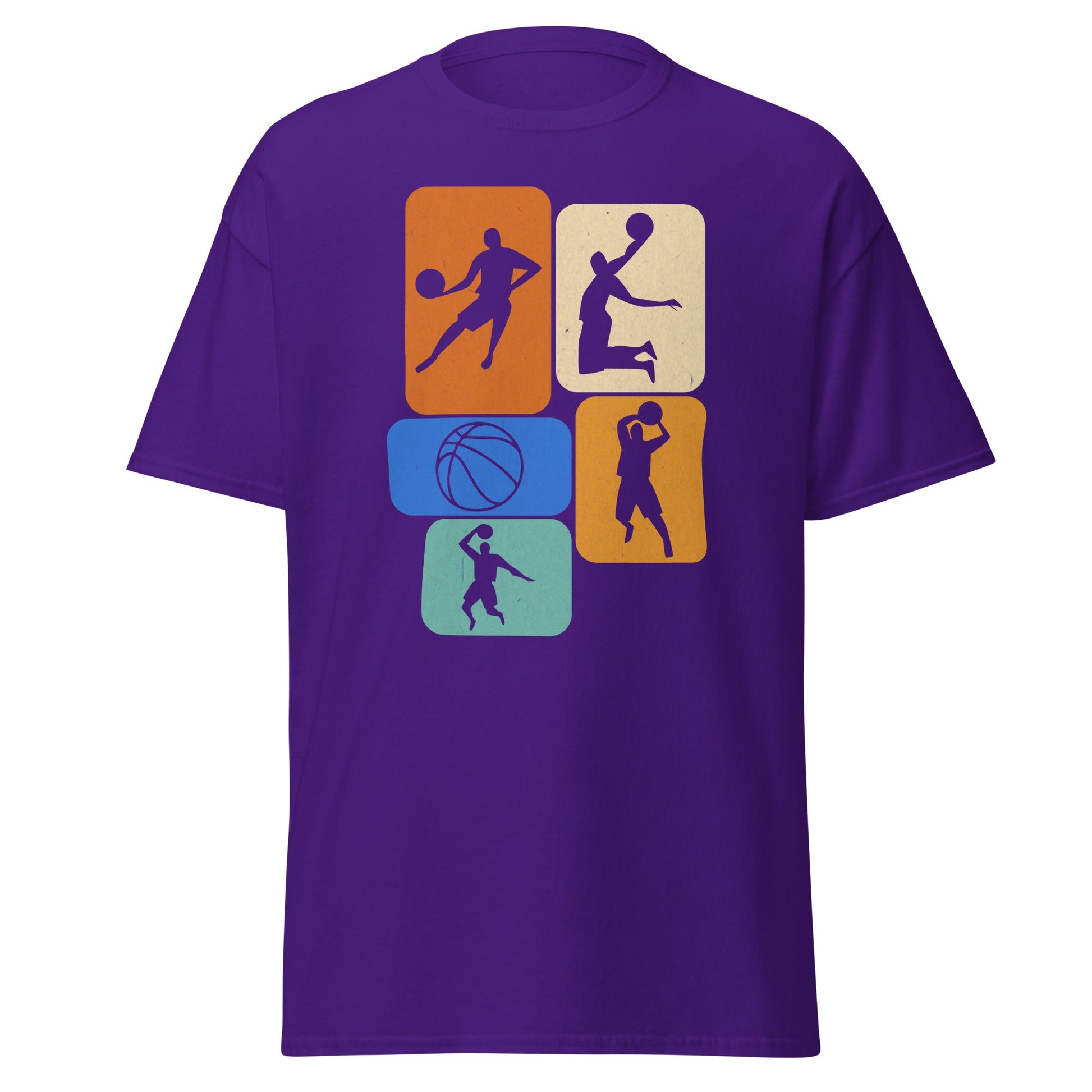 Basketball Player | Basketball T-Shirt - Purple - T-Shirts Online