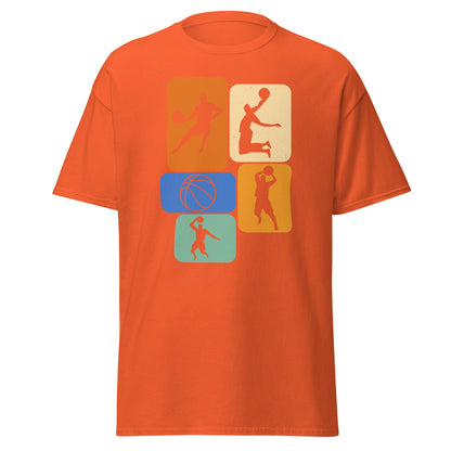 Basketball Player | Basketball T-Shirt - Orange - T-Shirts Online