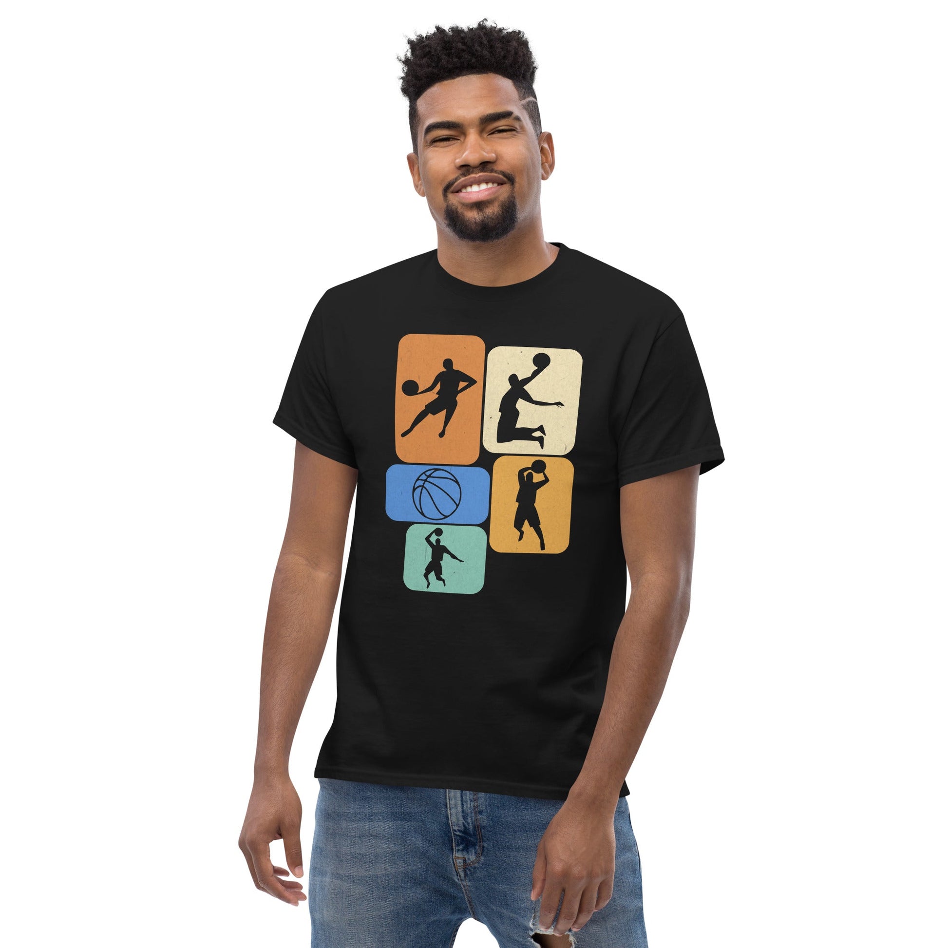 Basketball Player | Basketball T-Shirt - Black - T-Shirts Online