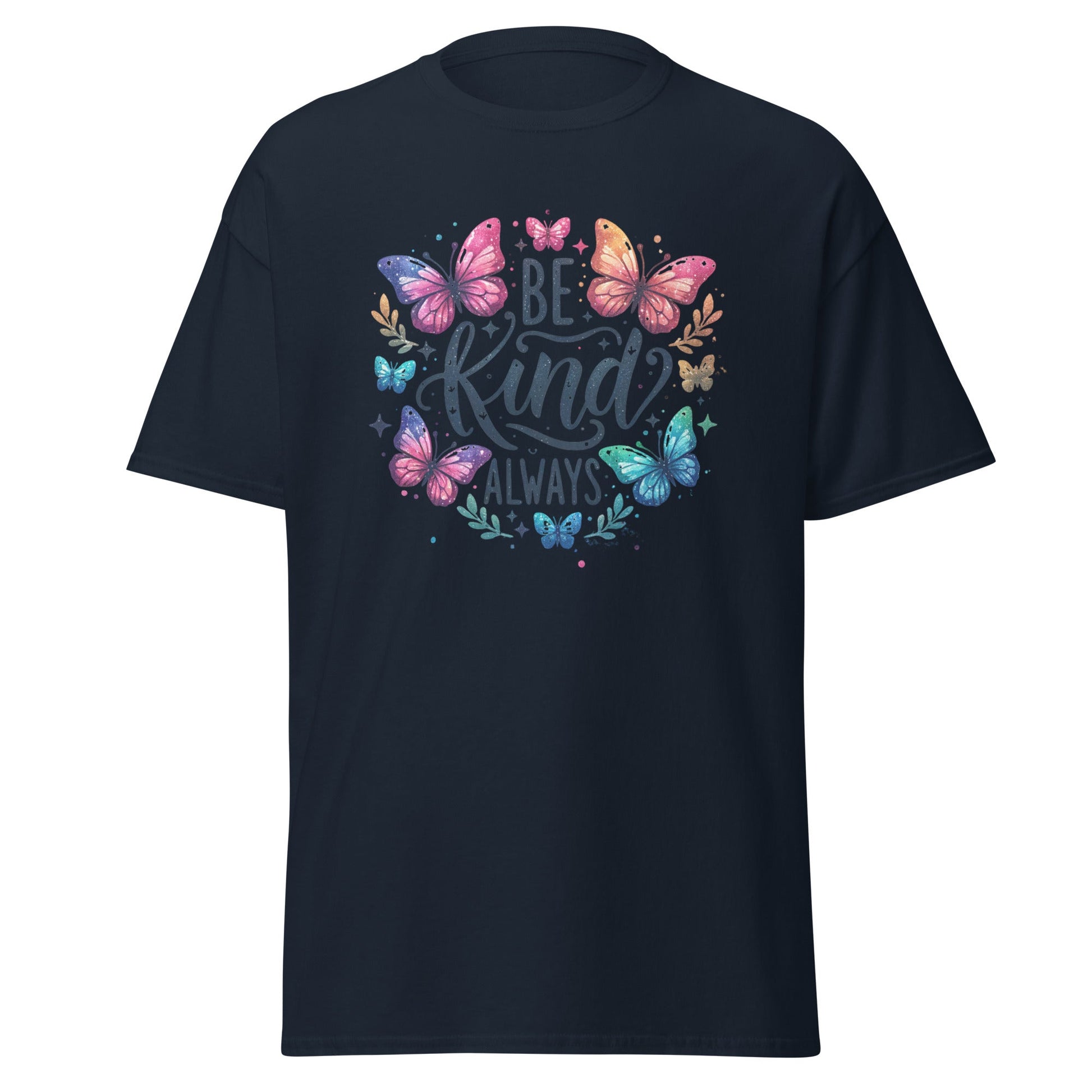 Be Kind Always | Motivational T-Shirt - Navy - T-Shirts Online
