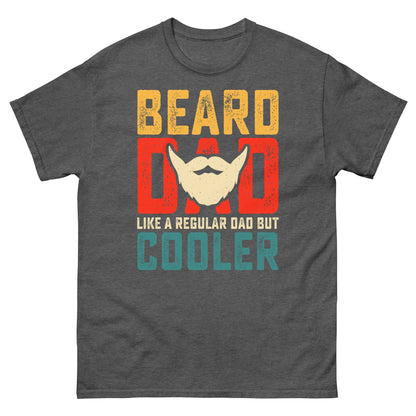 Beard Dad | Father's Day T-Shirt - Dark Heather - T-Shirts Online