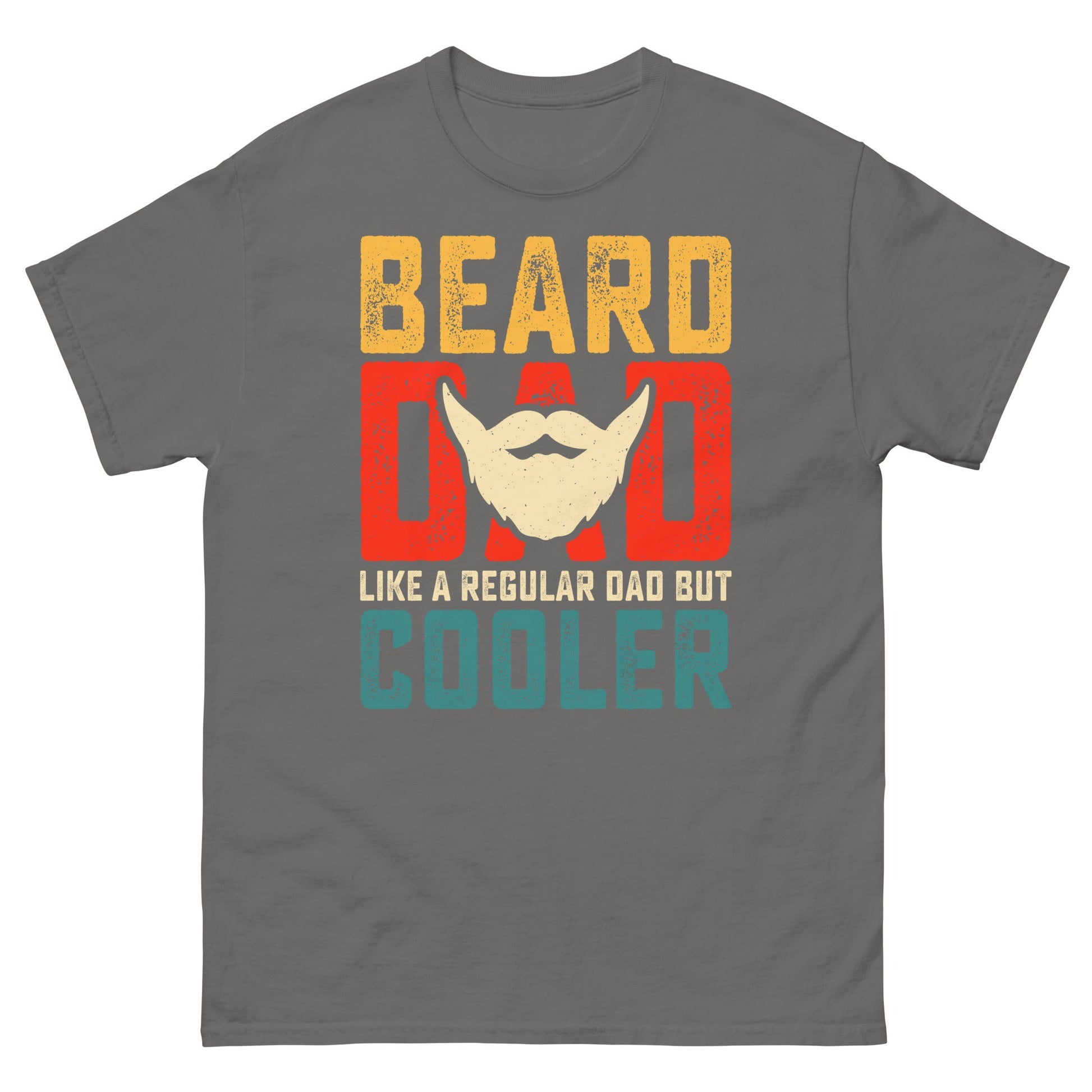 Beard Dad | Father's Day T-Shirt - Charcoal - T-Shirts Online