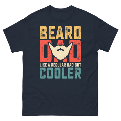 Beard Dad | Father's Day T-Shirt - Navy - T-Shirts Online