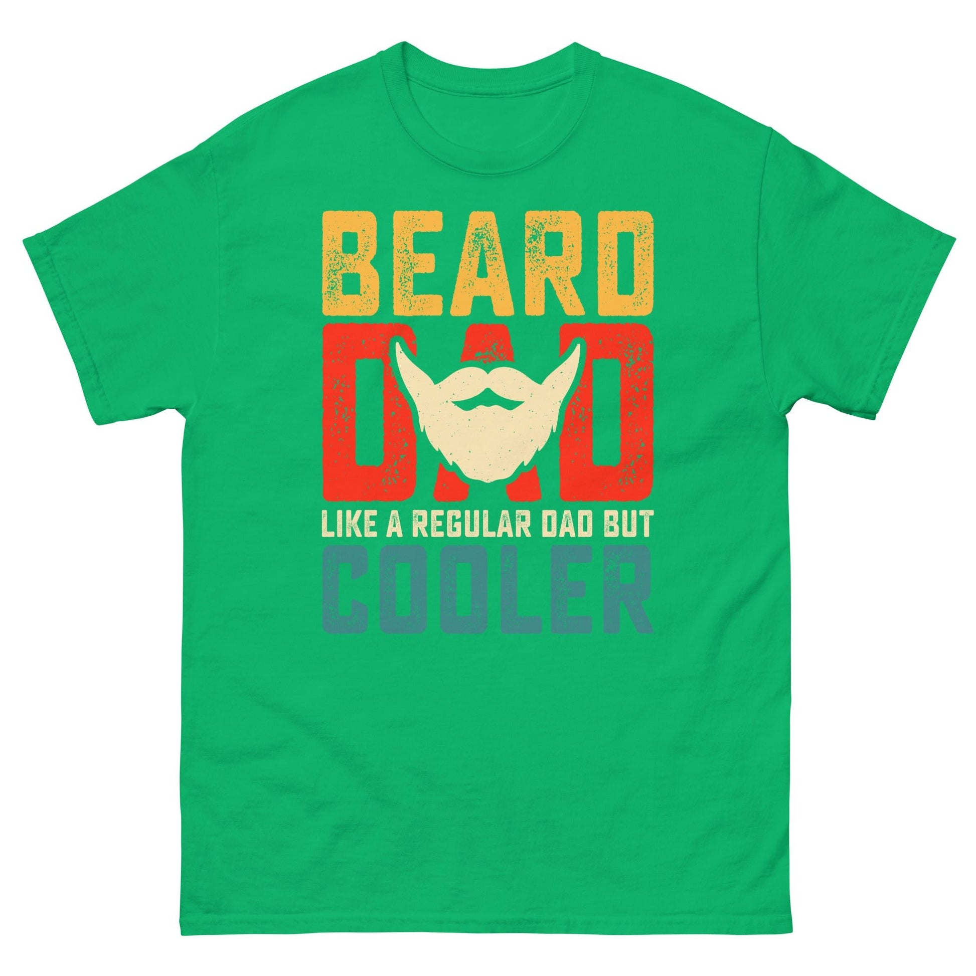 Beard Dad | Father's Day T-Shirt - Irish Green - T-Shirts Online