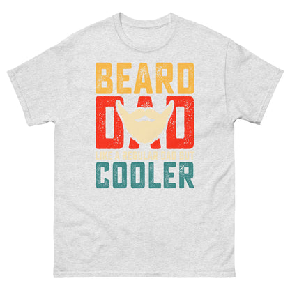 Beard Dad | Father's Day T-Shirt - Ash - T-Shirts Online