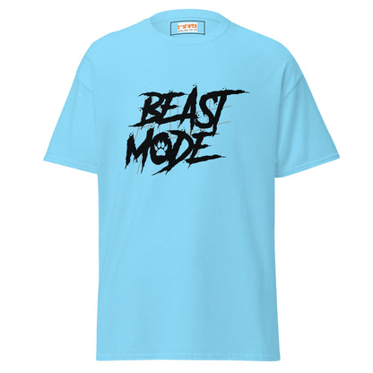 Beast Mode | Gym T-Shirt - Sky - T-Shirts Online