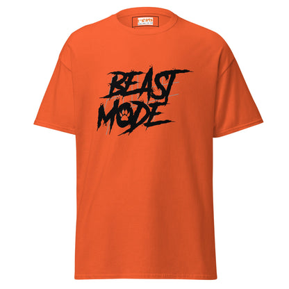 Beast Mode | Gym T-Shirt - Orange - T-Shirts Online
