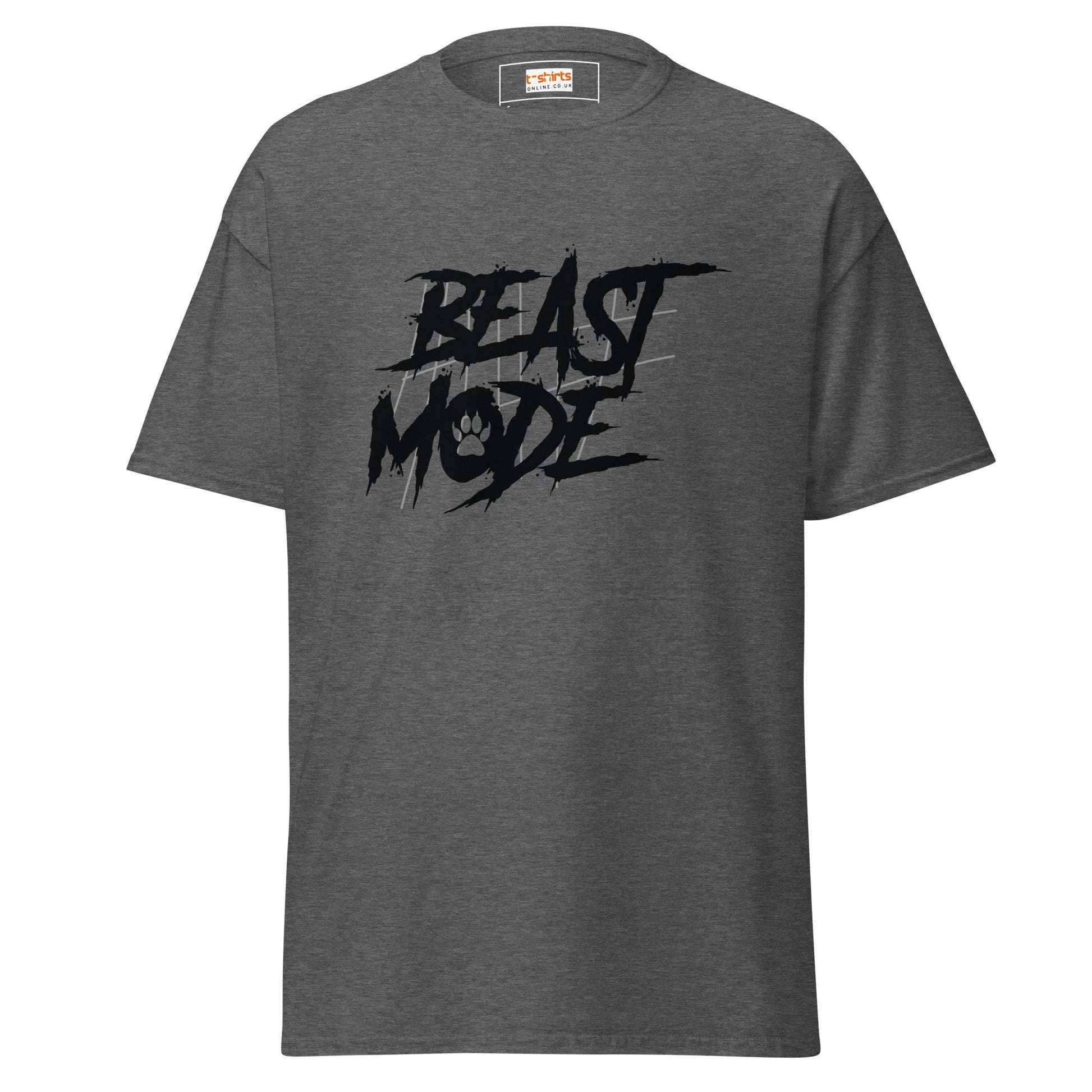 Beast Mode | Gym T-Shirt - Dark Heather - T-Shirts Online