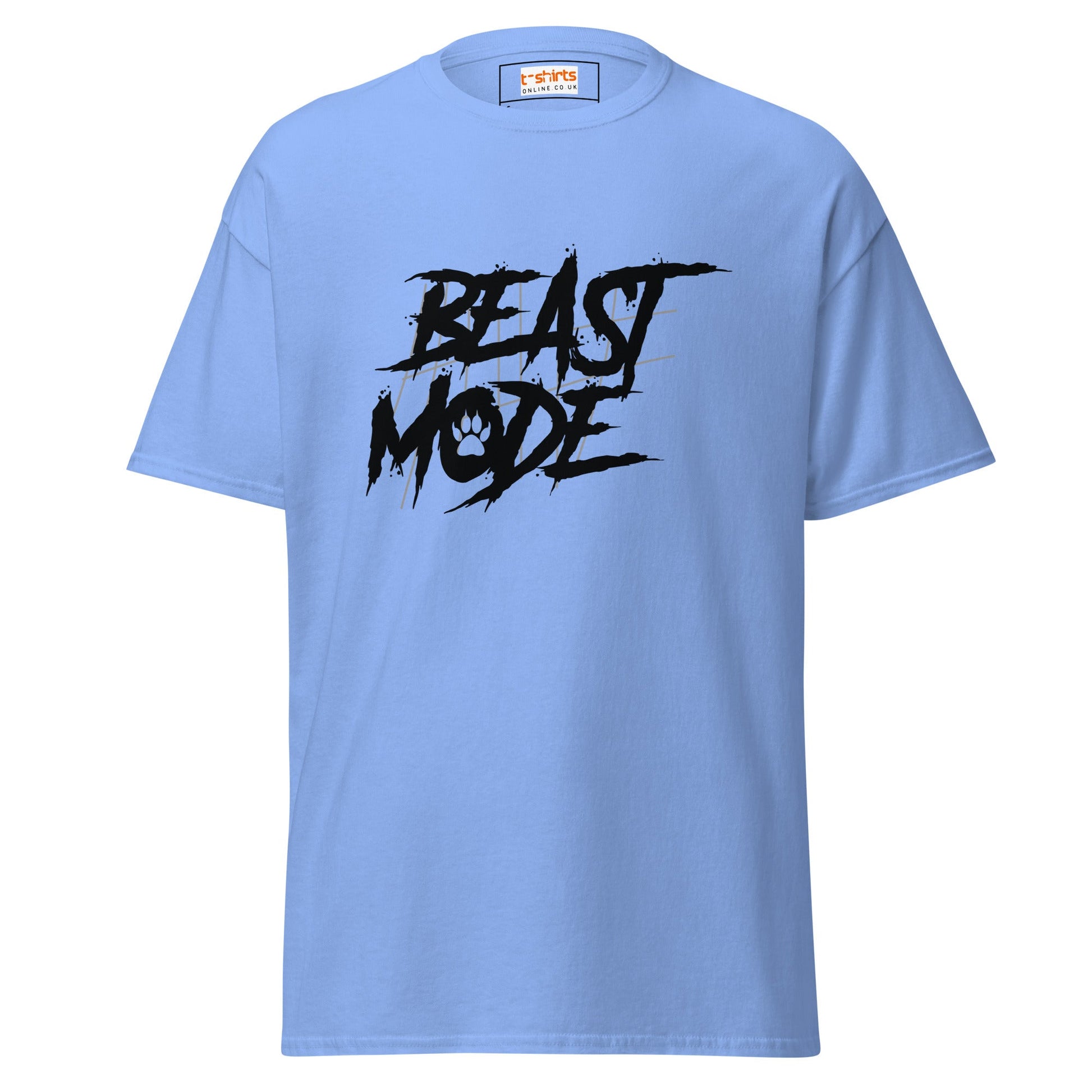 Beast Mode | Gym T-Shirt - Carolina Blue - T-Shirts Online
