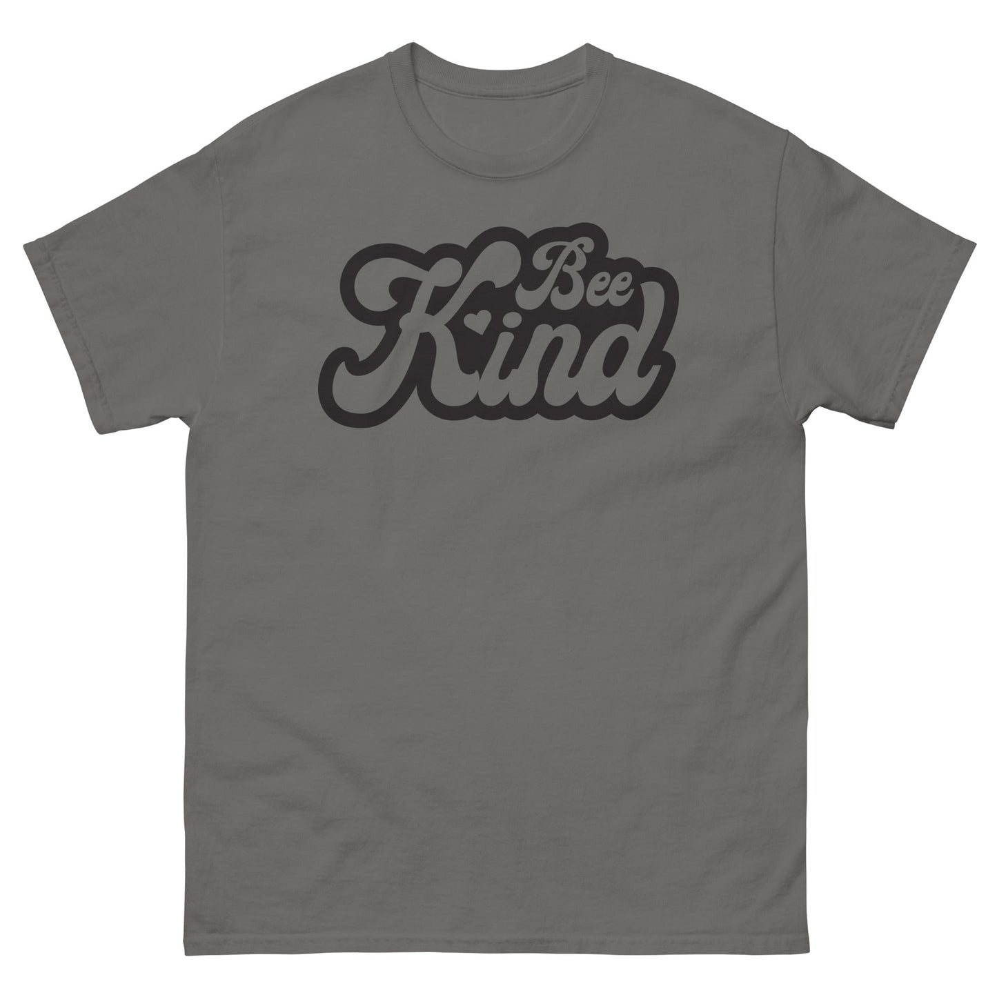 Bee Kind | Unisex classic tee - Charcoal - T-Shirts Online