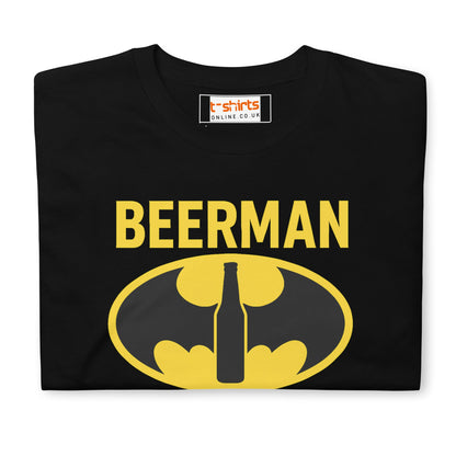 Beerman T-Shirt | Funny Superhero Tee - Black - T-Shirts Online