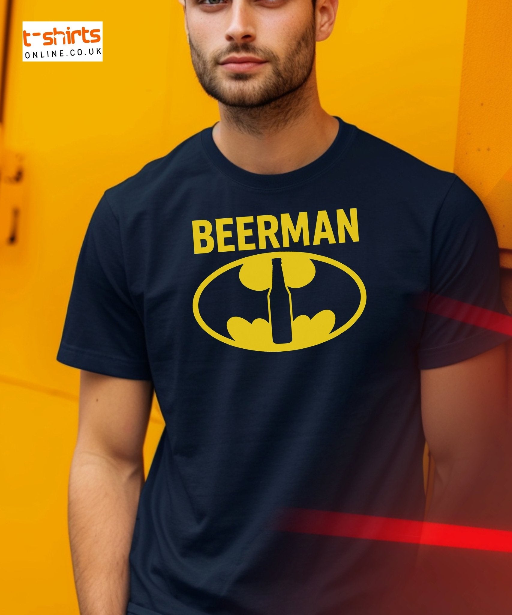Beerman T-Shirt | Funny Superhero Tee - Black - T-Shirts Online