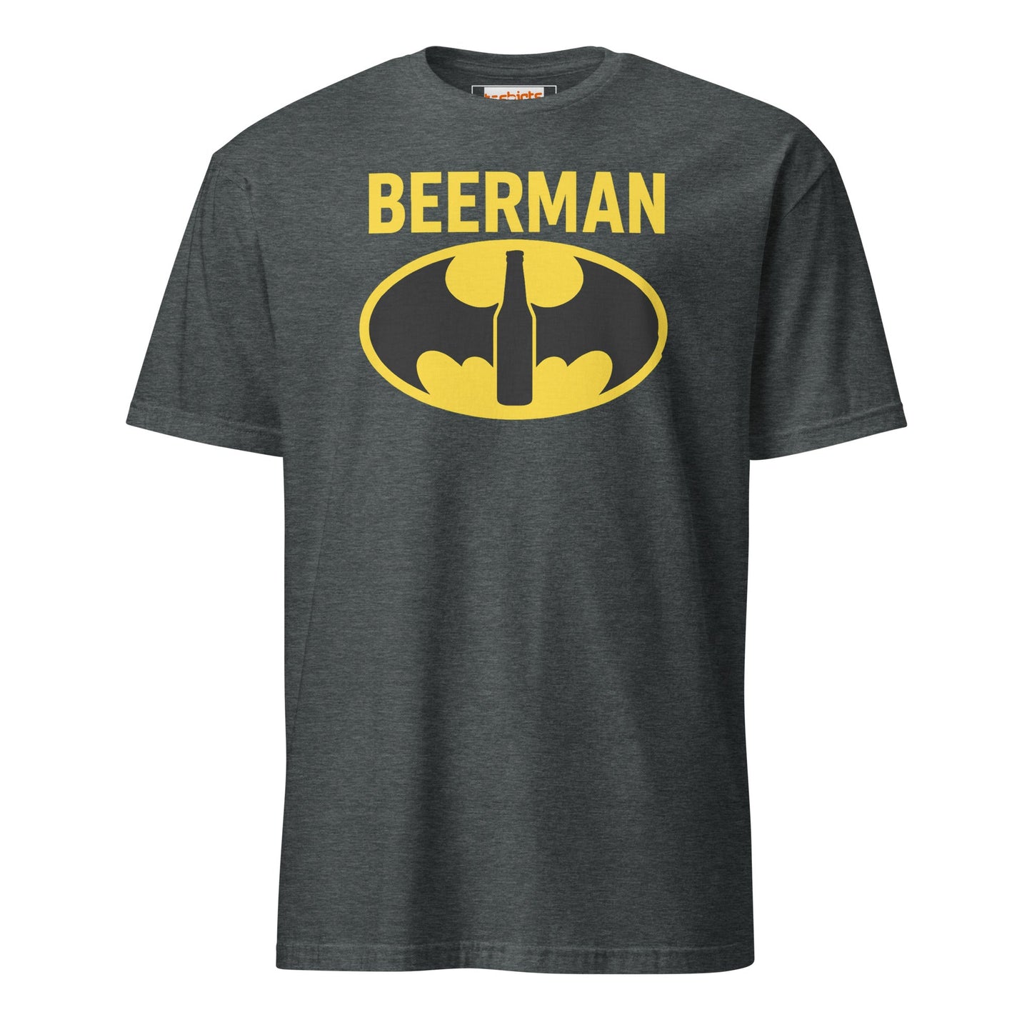 Beerman T-Shirt | Funny Superhero Tee - Dark Heather - T-Shirts Online