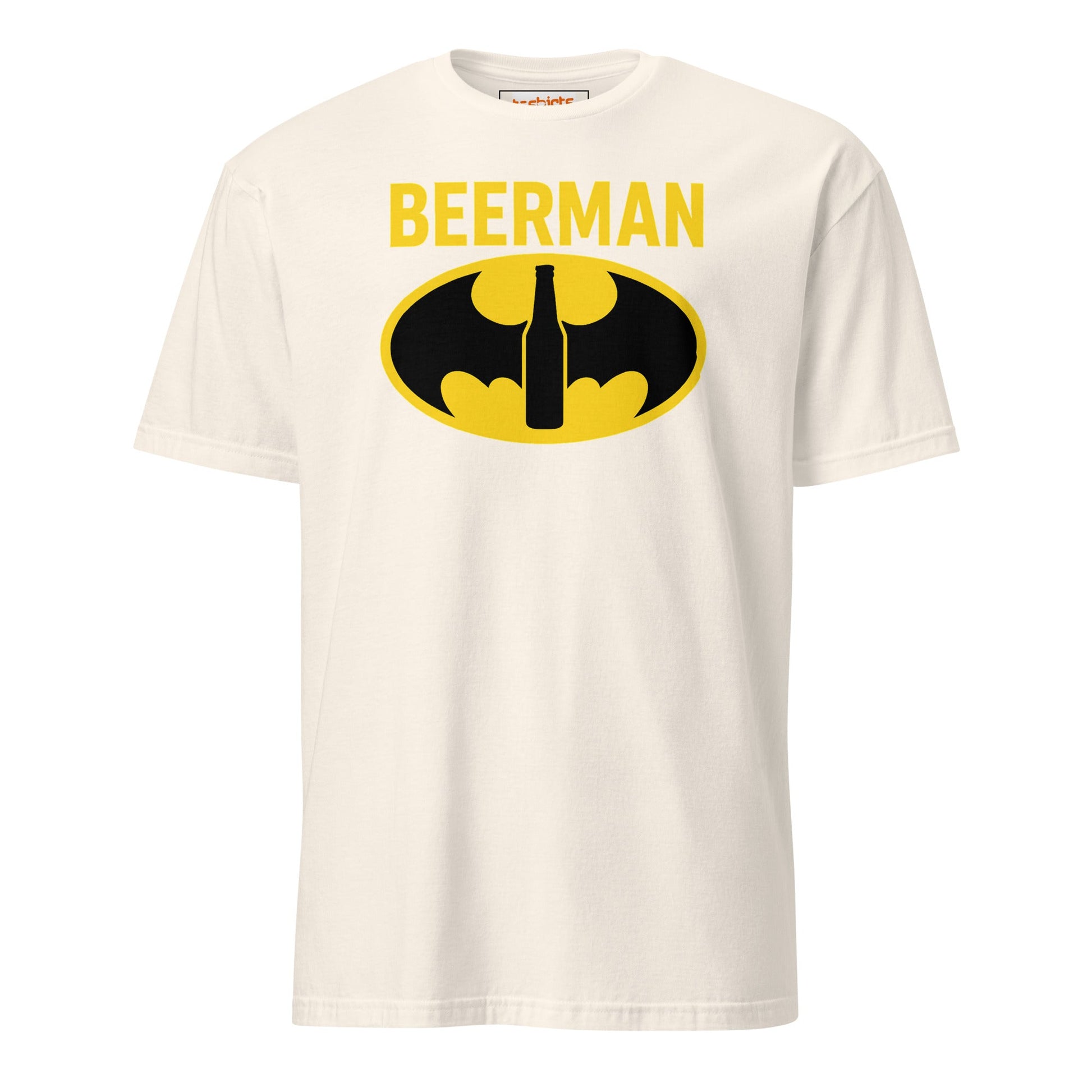 Beerman T-Shirt | Funny Superhero Tee - Natural - T-Shirts Online