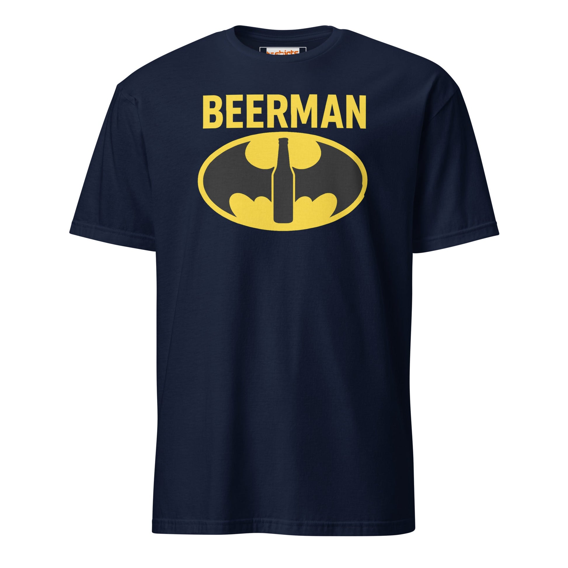 Beerman T-Shirt | Funny Superhero Tee - Navy - T-Shirts Online