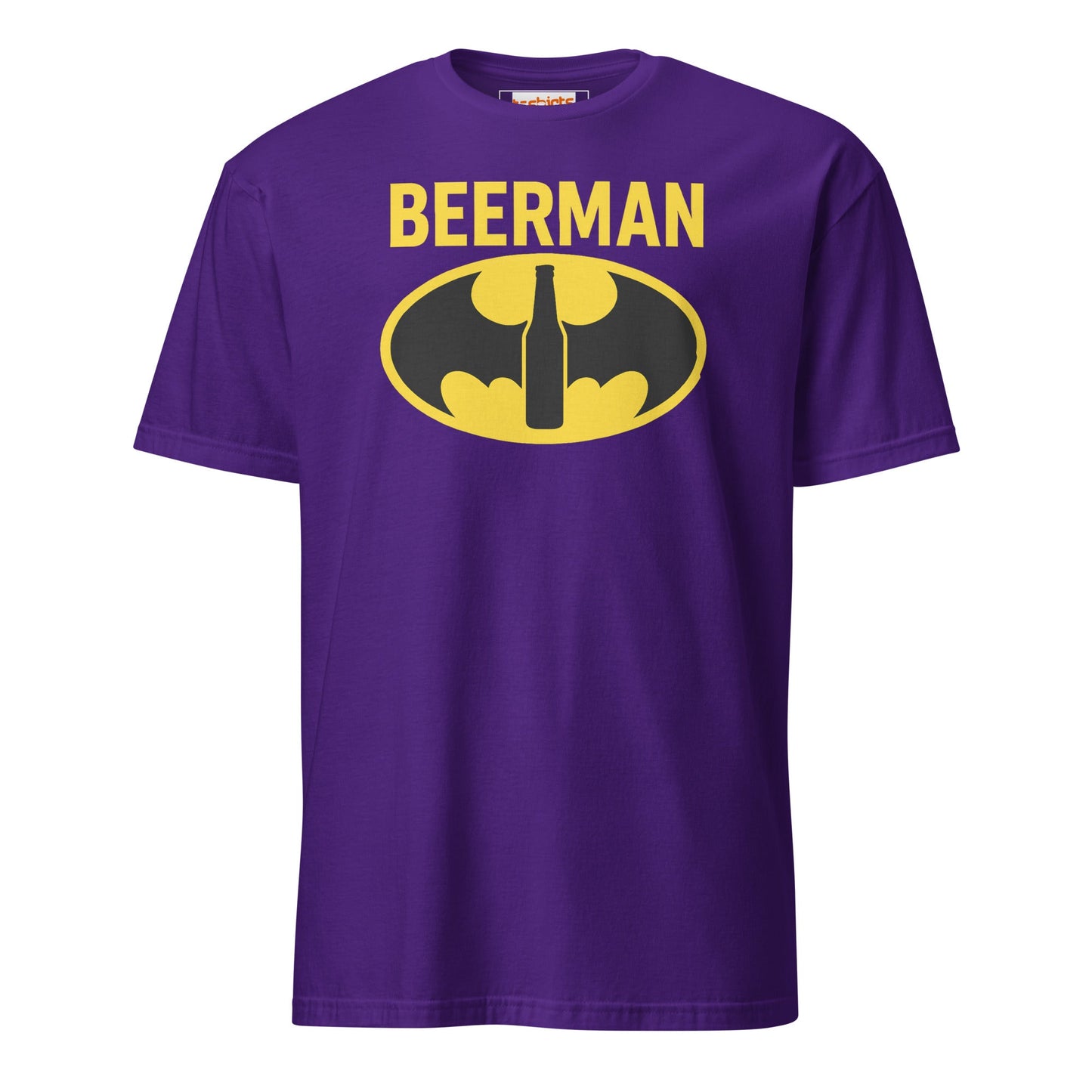 Beerman T-Shirt | Funny Superhero Tee - Purple - T-Shirts Online