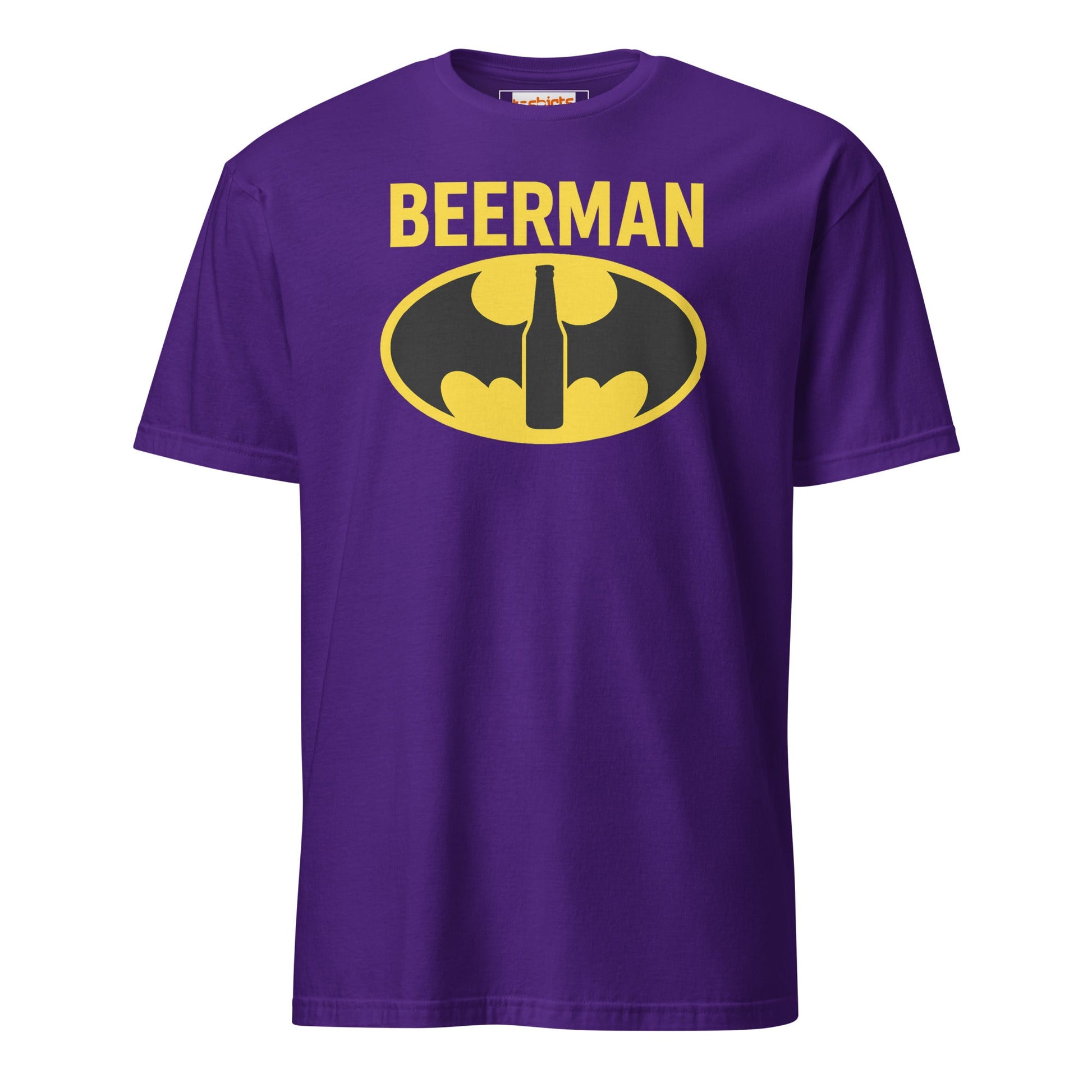 Beerman T-Shirt | Funny Superhero Tee - Purple - T-Shirts Online