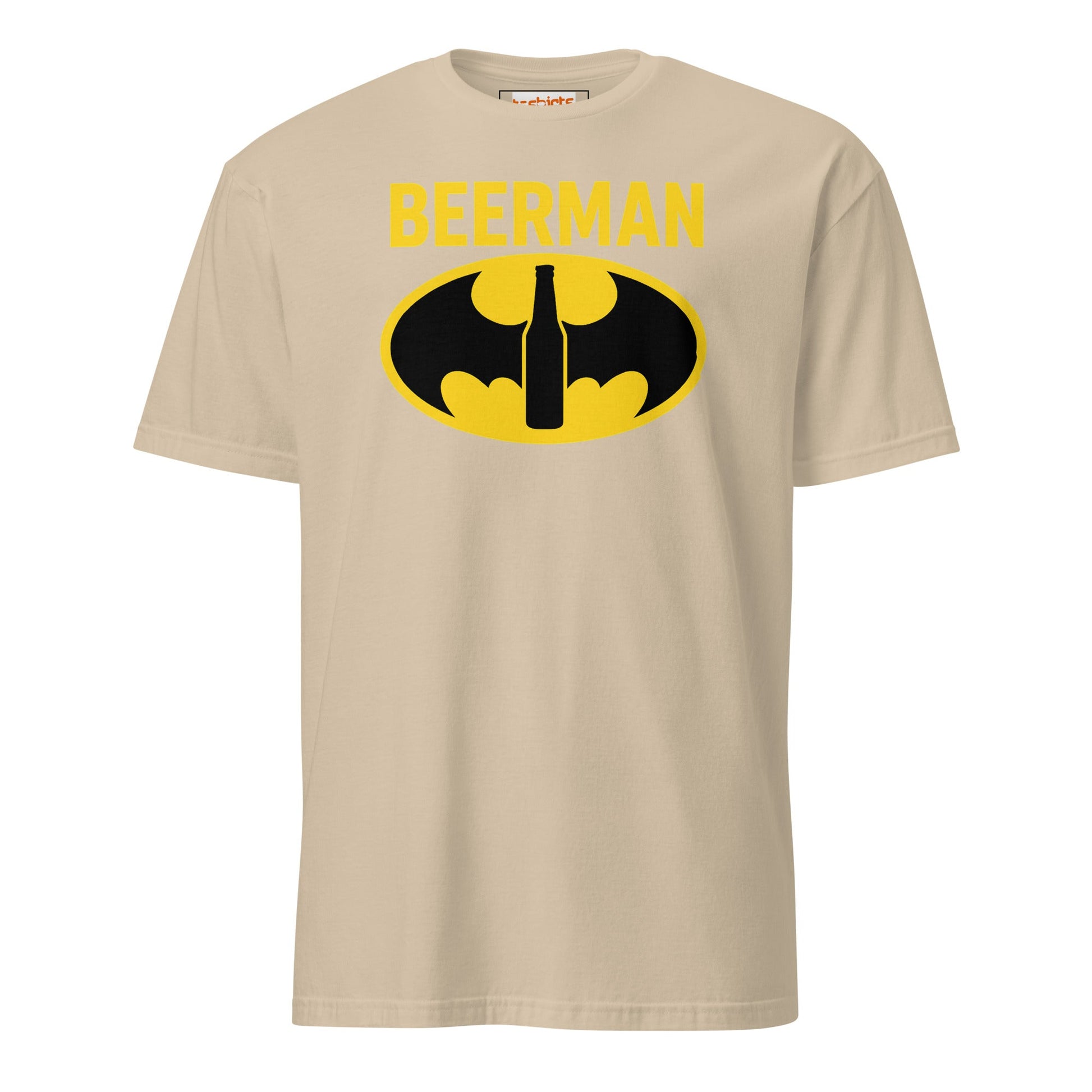 Beerman T-Shirt | Funny Superhero Tee - Sand - T-Shirts Online