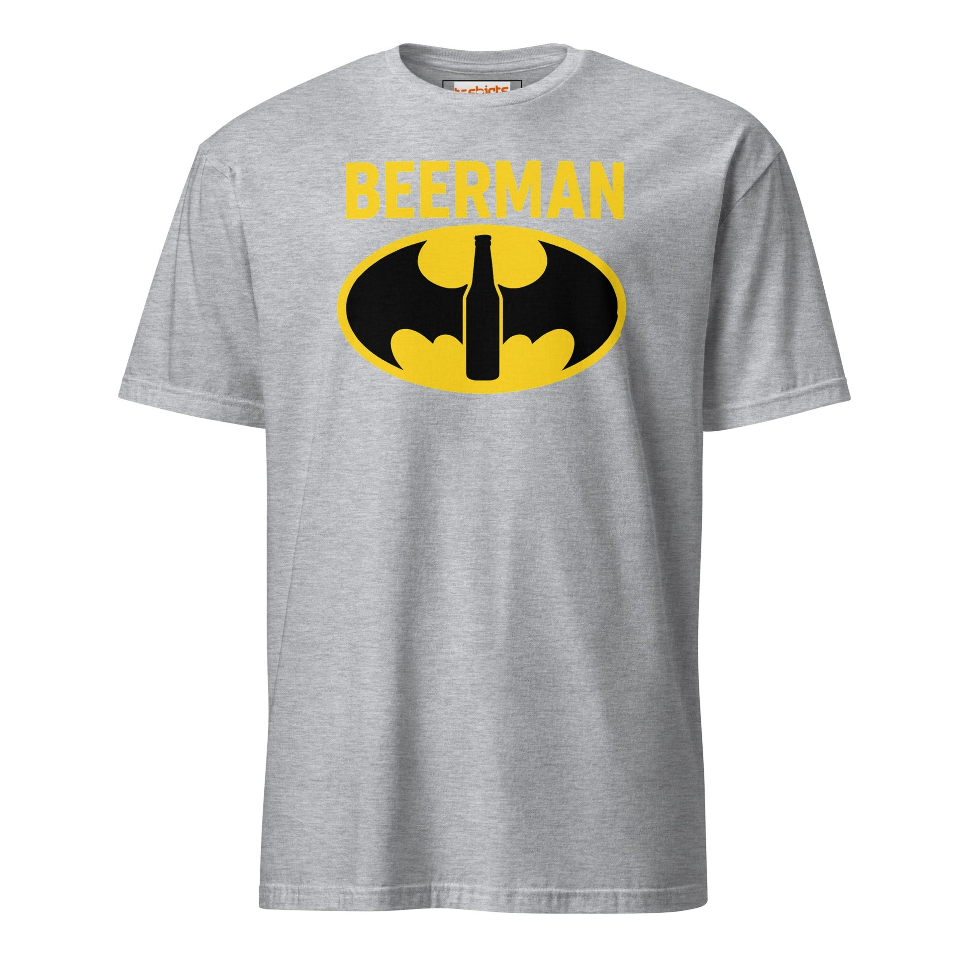Beerman T-Shirt | Funny Superhero Tee - Sport Grey - T-Shirts Online