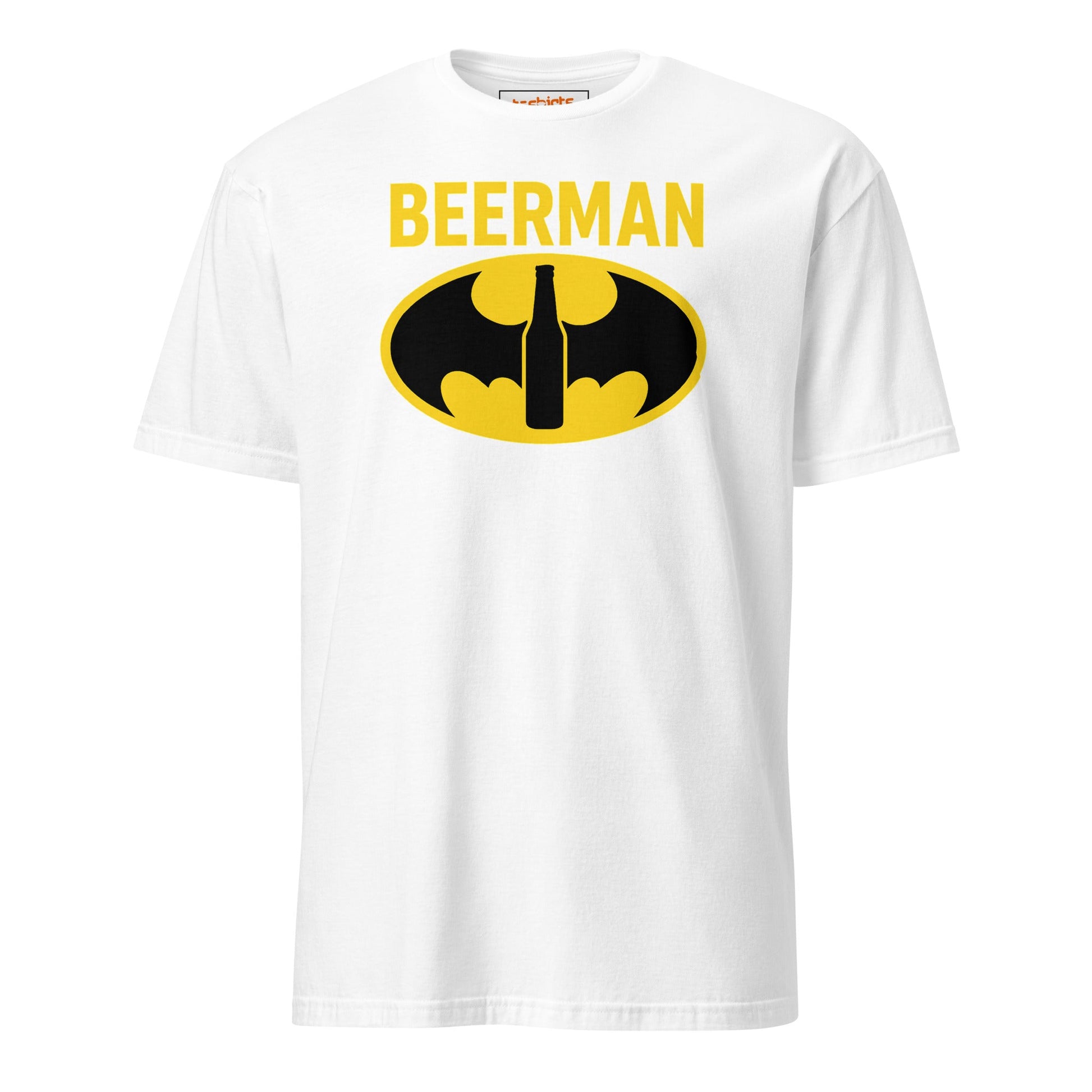 Beerman T-Shirt | Funny Superhero Tee - White - T-Shirts Online