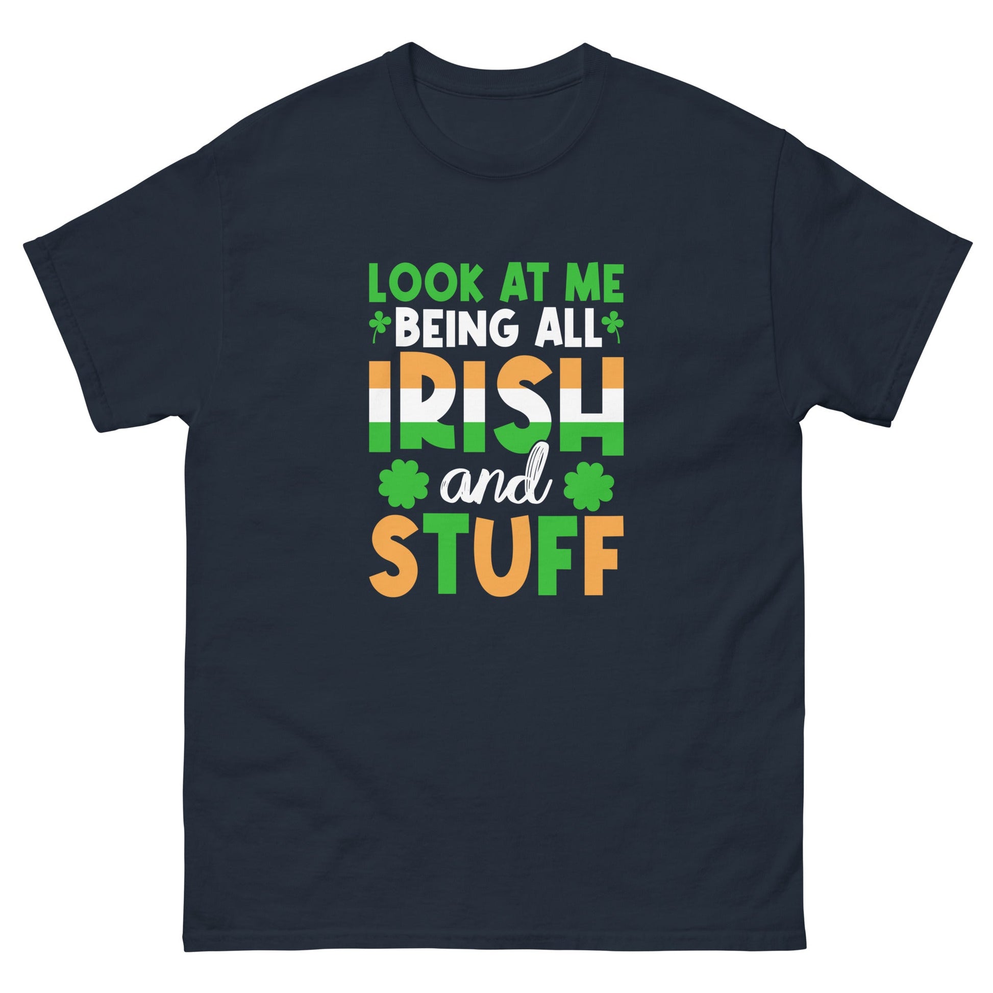 Being Irish | St Patrick's Day T-Shirt - Navy - T-Shirts Online
