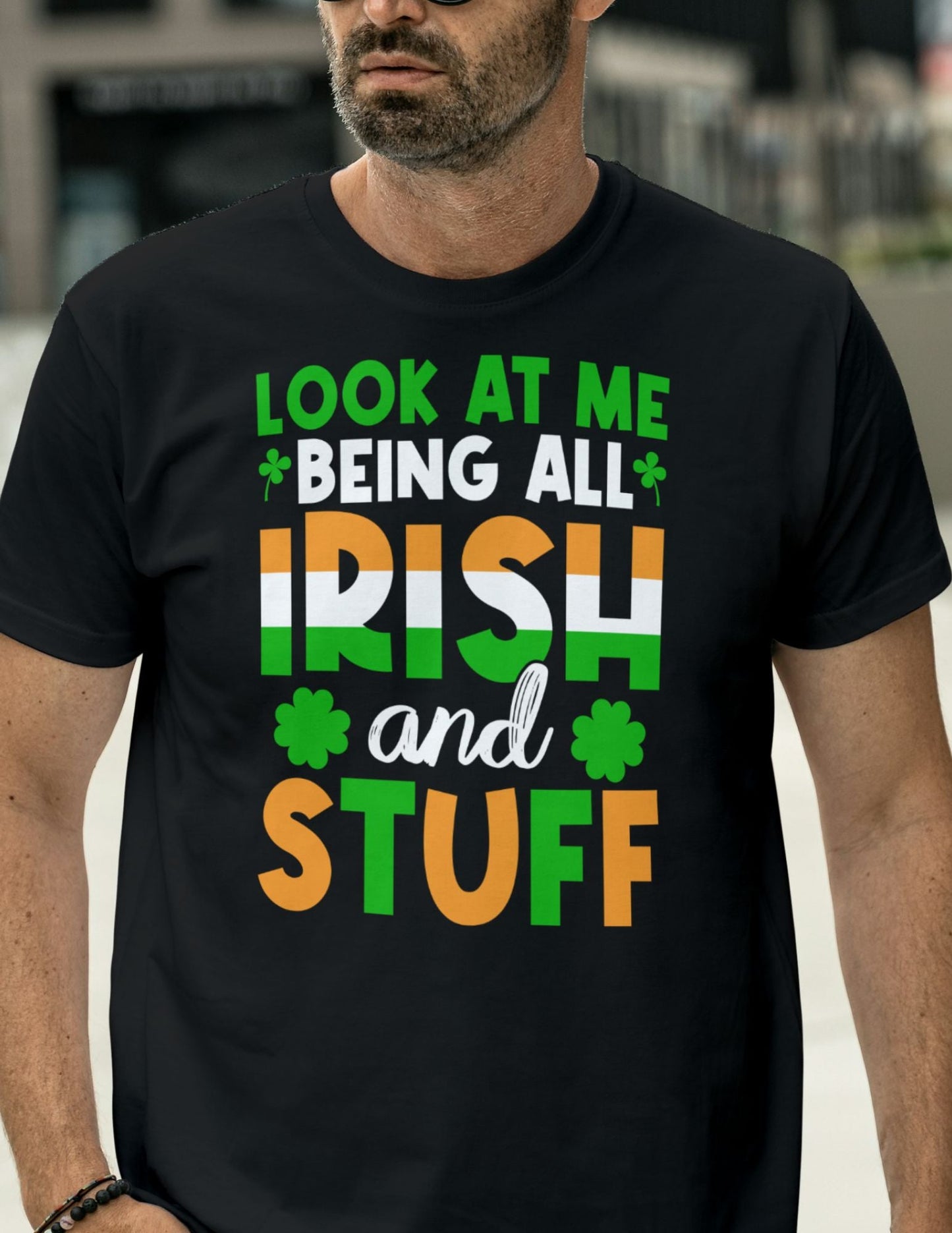 Being Irish | St Patrick's Day T-Shirt - Black - T-Shirts Online