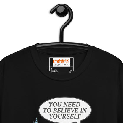 Believe in Yourself T-Shirt | Unicorn T-Shirt - Sand - T-Shirts Online