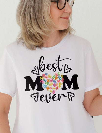 Best Mom Ever | Mum's T-Shirt - Cardinal - T-Shirts Online