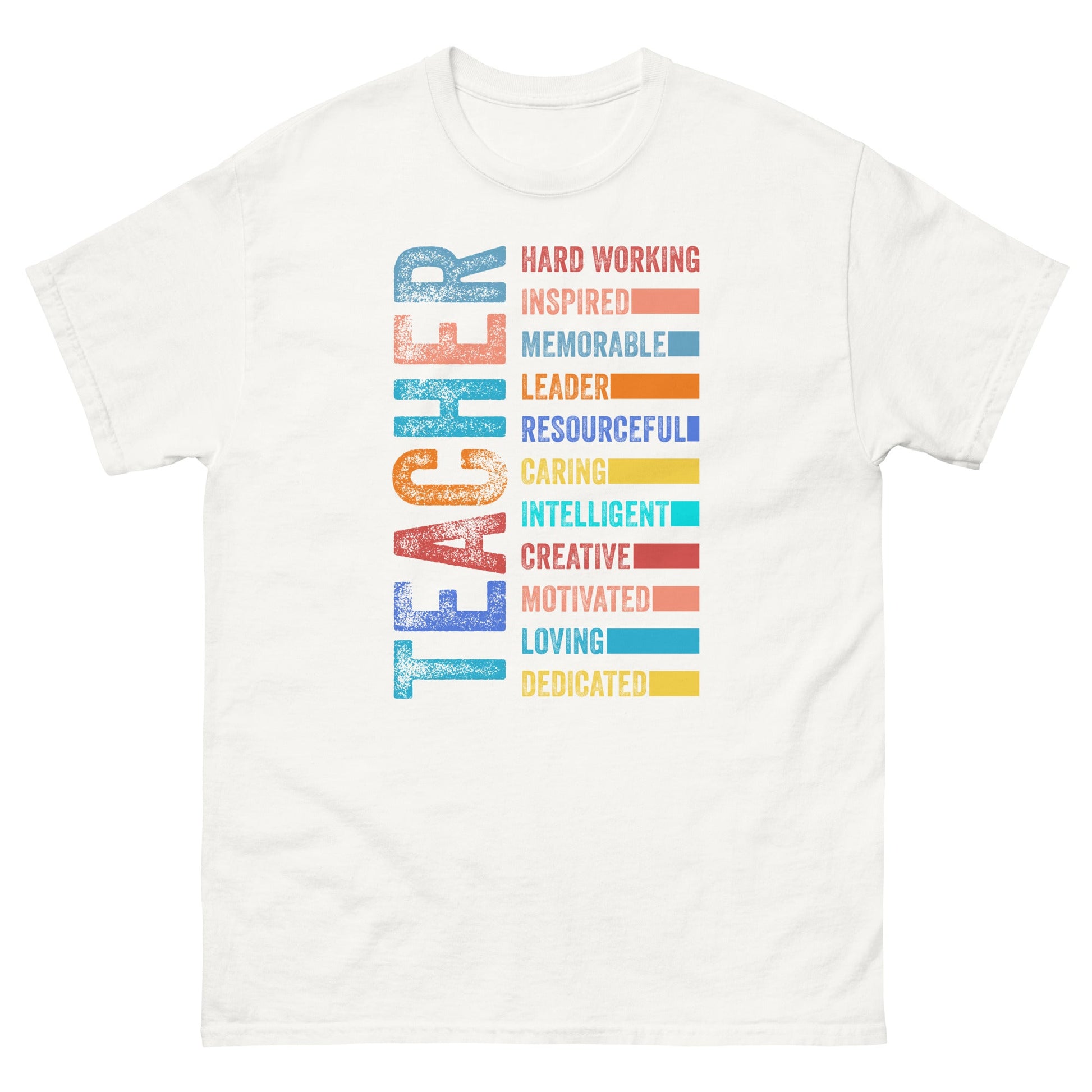Best Teacher | Teacher T-Shirt - White - T-Shirts Online