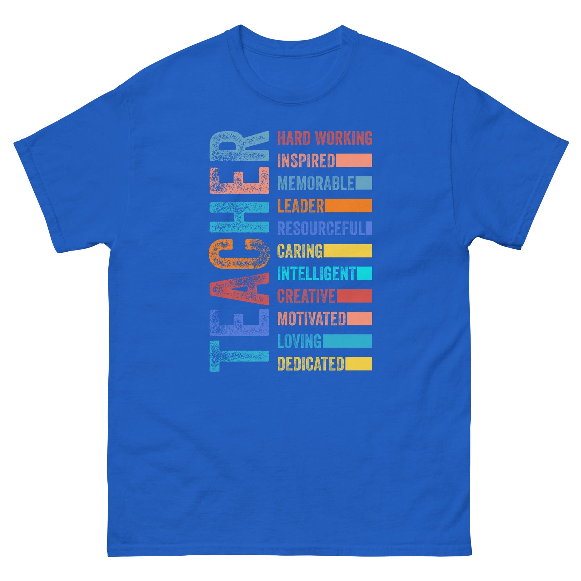 Best Teacher | Teacher T-Shirt - Royal - T-Shirts Online