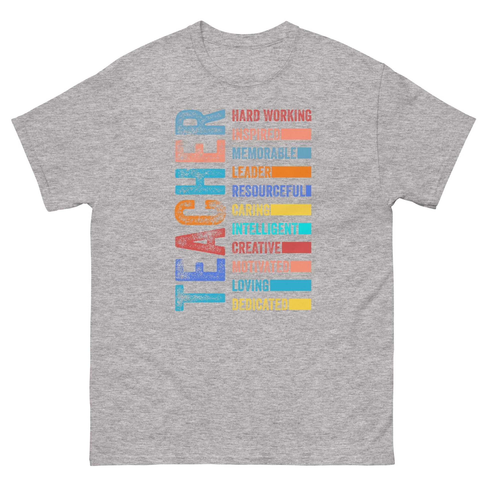 Best Teacher | Teacher T-Shirt - Sport Grey - T-Shirts Online