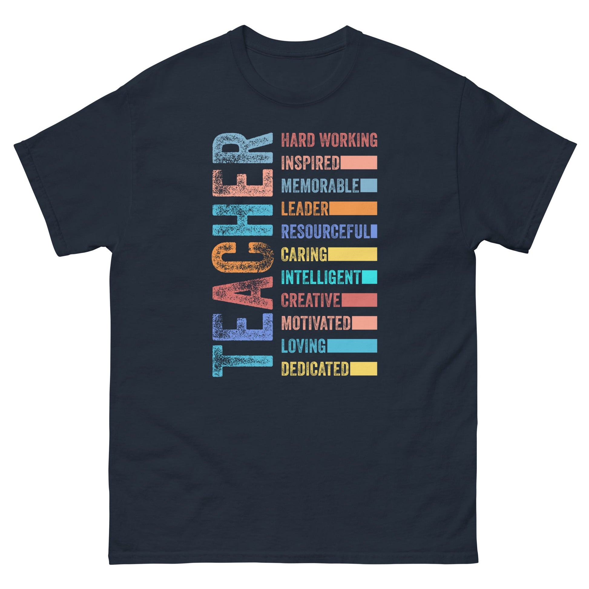 Best Teacher | Teacher T-Shirt - Navy - T-Shirts Online