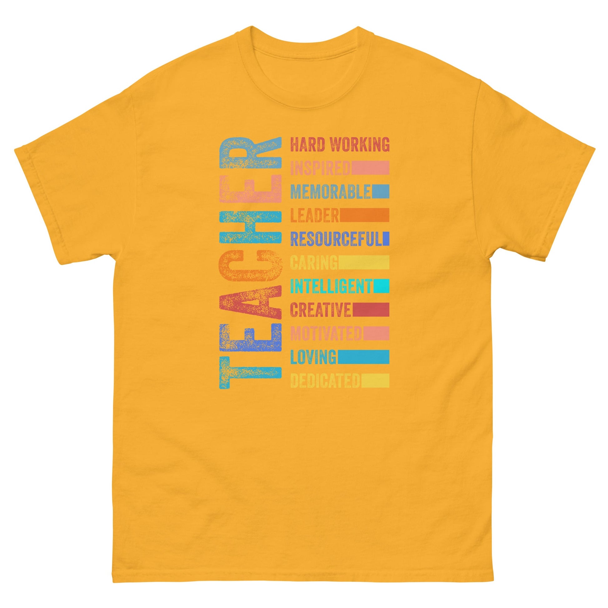 Best Teacher | Teacher T-Shirt - Gold - T-Shirts Online