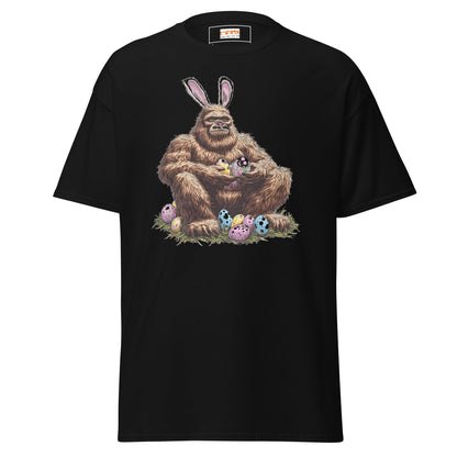 Bigfoot Easter | Easter T-Shirt - Black - T-Shirts Online
