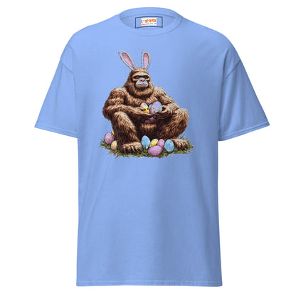 Bigfoot Easter | Easter T-Shirt - Carolina Blue - T-Shirts Online